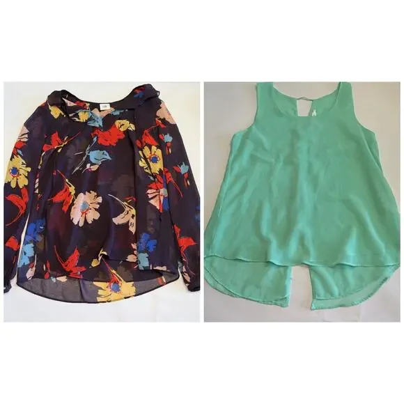 Wholesale Bulk Lot of 10 Women’s Blouses Tops Shirts Dresses Size S (WT6) - Picture 4 of 14